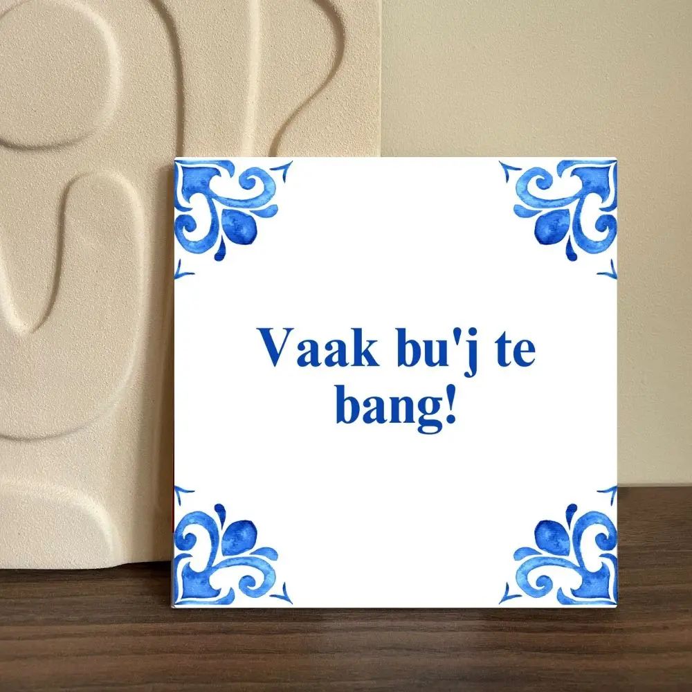 Tegeltje bedrukken