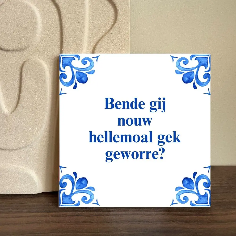 Persoonlijke tegeltjes ontwerpen